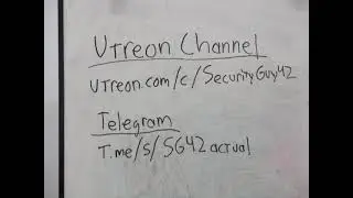 Channel Updates- New Accounts At Utreon And Telegram