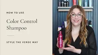 How To Use Aveda's Color Control Shampoo