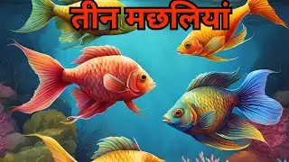 Three Fish Story | तीन मछलियां | Teen Machliya | Panchtantra stories | Hindi Animated 3D