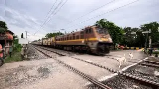 Dangerous Crossings: Teesta Torsa, Intercity Express & Galloping Howrah Locals!