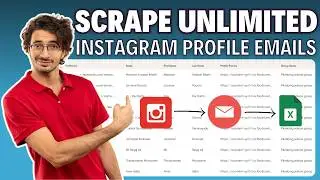 Extract Emails from Instagram profile | Web Scraping Tutorial