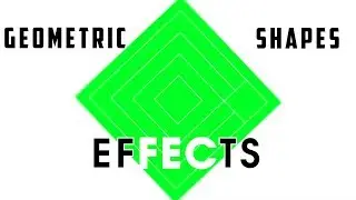 Geometric Shapes Effects - Green Screen Footage Free