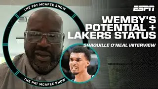 Shaq doubts Wembanyama’s potential + Calls Lakers the ‘LeBron Show’ | The Pat McAfee Show