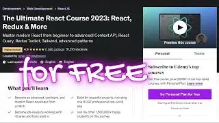 The Ultimate React Course 2023: React, Redux & More - Jonas Schmedtmann