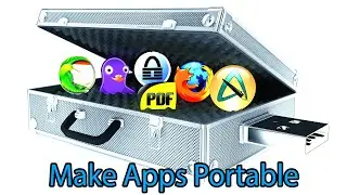 How to Make Apps Portable - RUN APPS FROM USB DRIVE / Windows Tutorial Guide