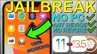 Jailbreak iOS 13.5 NO COMPUTER ✅ NEW method 2020 ✅ Jailbreak IOS 13.5 ALL iPhones, iPads, iPods