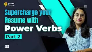 Powerful Verbs for the Resume Part 2| Premium Learning Systems | #interviewtips