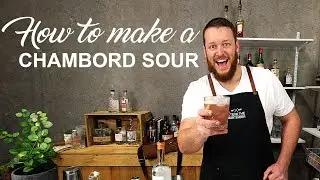 Chambord Sour Cocktail Recipe - DELICIOUS DRINKS + BLOOPERS!