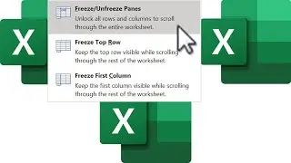 How to freeze panes across multiple Excel worksheets, workbooks