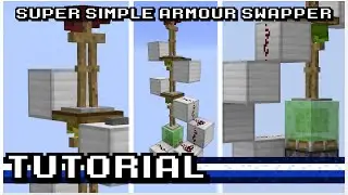 Minecraft: Super Simple Armour Swapper! [Tutorial]