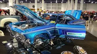 1965 Impala Low Rider named “Hard II Please” at Las Vegas Super Show.