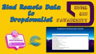 Bind Remote Data to #Dropdown list using #JavaScript | #CodeLSC