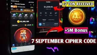 Hamster Kombat Daily Cipher Code 7 September | Hamster Kombat Daily Combo 7 September |Cipher Code