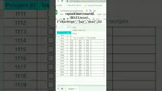 add dynamic progress bar #Spreadsheets #googlesheets #Excel #exceltips #shorts