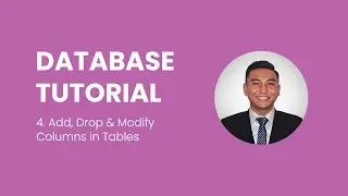 4. How to Add, Remove and Modify Columns in an Existing Table in MS SQL Server?