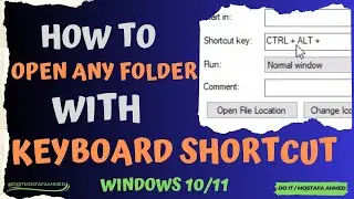 How to Open Any Folder With Keyboard Shortcut in Windows 10/11