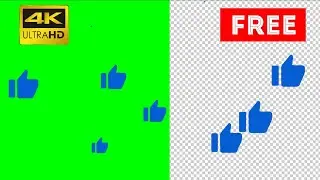 Like youtube animation 4k green screen, transparent background | Free Download