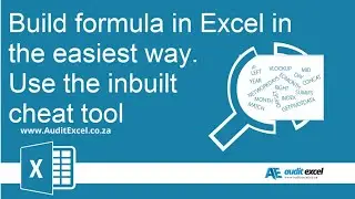 Easily build functions and formulae in Excel with the Function wizard