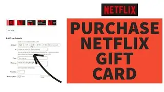How to Purchase Netflix Gift Card || Netflix || Buy Gift Card || 2022