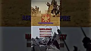 Achaemenid Empire vs Maurya Dynasty|Round of 16 si no 2