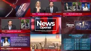 News Broadcast Pack (V2) | After Effects Template | Broadcast Packages