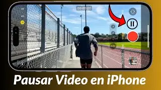 ✅️Solución! Como Pausar un Video en iPhone Mientras Grabo 🎦