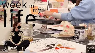 week in my life as an nyc art student