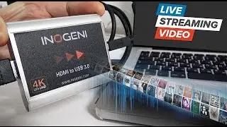 Адаптер видео захвата INOGENI USB 3.0 4K HDMI Video Capture Card видеостриминг онлайн трансляция