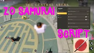 ZO SAMURAI Script / Hack GUI | Auto Parry, Auto Block, Fly, Auto Kick