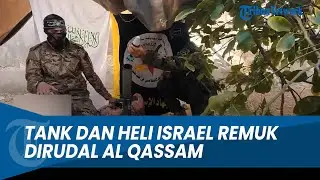 RUDAL PERMUKAAN Al Qassam Ledakkan Tank dan Heli Tentara Israel