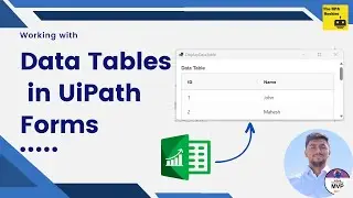 Working with Data Tables in UiPath Forms 2023