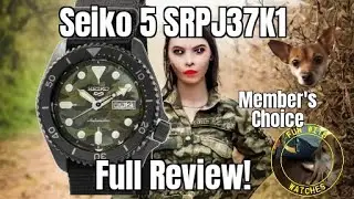 Seiko 5 SRPJ37K1 Automatic Field Watch Review