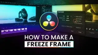 How to Freeze Frame in Davinci Resolve