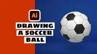 Drawing a Soccer Ball in Illustrator - Step-by-Step Tutorial