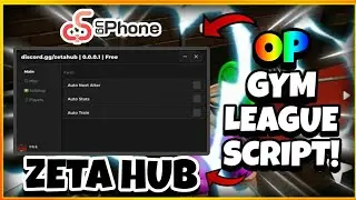 (OP) Gym League Script! | Auto Click Competition, Auto Stats Etc. | Roblox Script Showcasing📱