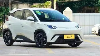 2025 BYD Seagull - Brutal EV Hatchback in Details