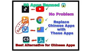 Best Chinese Apps Alternatives - TikTok, ShareIt, CamScanner, UC Browser,Viva Video, LIKEE Etc..