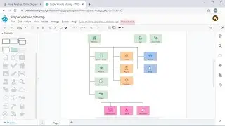 Create Site Map Diagram Online