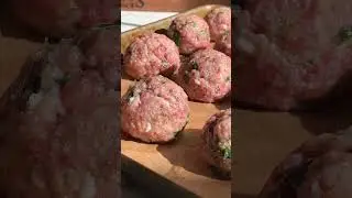 Pecorino meatballs in marinara sauce