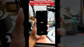 Poco C3 Auto Power Off After First Logo #Shorts #Mobilerepairing #Cpureball #Trending