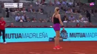 2017 Mutua Madrid Open Day 3 | Shot of the Day | Genie Bouchard