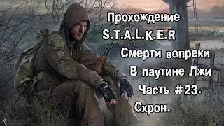 Прохождение S.T.A.L.K.E.R Смерти Вопреки В Паутине Лжи. Часть 23 Схрон