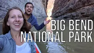 SUP Between US and Mexico - Big Bend and Hot Springs NP | Ep. 115