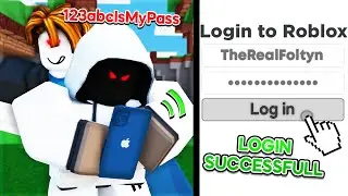 I Put My PASSWORD In My USERNAME, And Got HACKED.. (Roblox Bedwars)