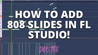 HOW TO ADD 808 SLIDES IN FL STUDIO! #shorts