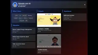 Tailwind Customizable Portfolio || Full Mobile Responsive || React Js, Tailwind Css