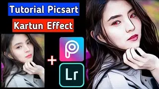 Tutorial PicsArt Edit Foto Kartun Atau Vector Effect | Editing PicsArt