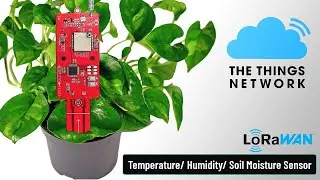 Smart Soil Moisture & Air Temperature/Humidity Monitoring with LoRaWAN on TTN Server