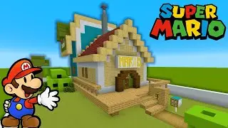 Minecraft Tutorial: How To Make Marios House Paper Mario