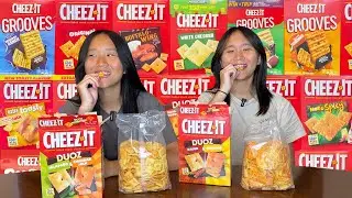 We TIER RANKED 14 Flavors of CHEEZ-IT! | Janet and Kate